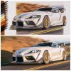 toyota supra drawing and actual car photo orhan ozvatan