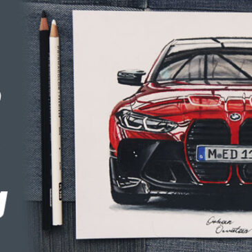 2021 BMW M3 Car Drawing, First Look and Specs