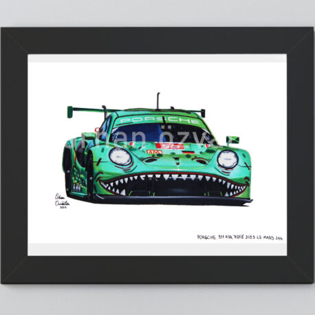 porsche 911 rsr rexy poster copy1